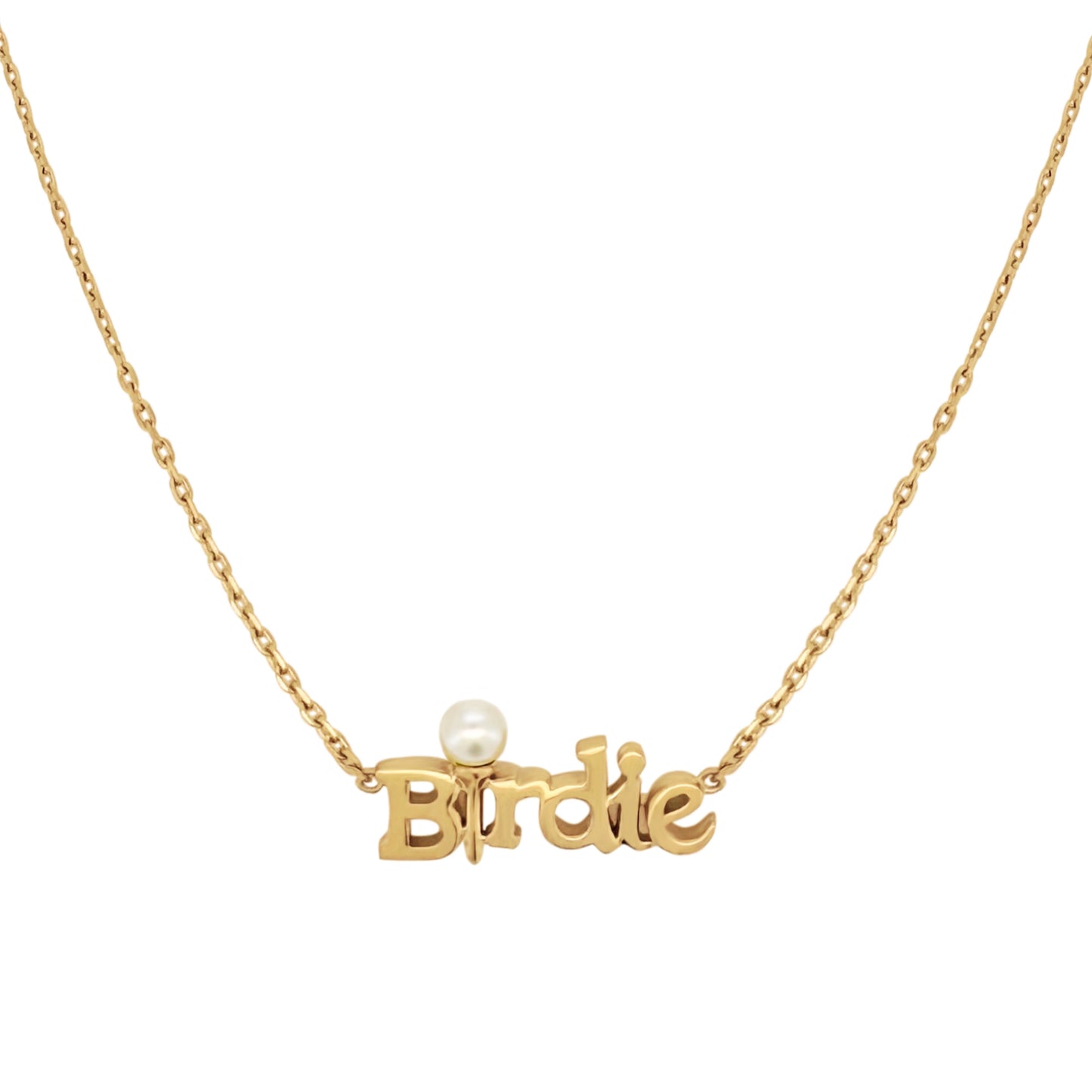 Birdie 高爾夫金色項鍊聖誕組合